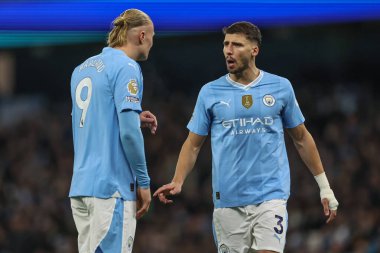 Manchester City 'den Erling Hland 20 Şubat 2024' te Etihad Stadyumu 'nda Manchester City ile Brentford arasındaki Premier League karşılaşmasında Manchester City' den Rben Dias 'a konuştu.