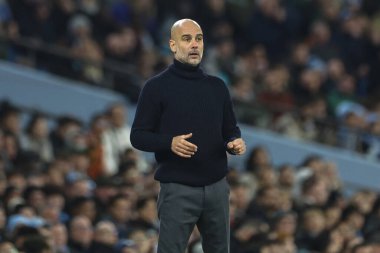 Manchester City 'nin teknik direktörü Manchester City' nin 20 Şubat 202 'de Etihad Stadyumu' nda Brentford 'a karşı oynadığı Premier League maçında tepki gösterdi.