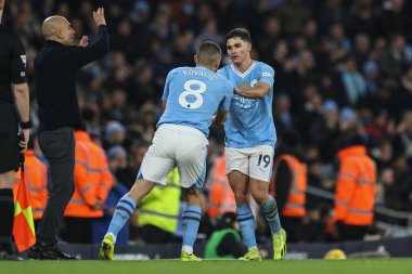 Manchester City 'den Julin Ivarez 20 Şubat 2024 tarihinde Etihad Stadyumu' nda Manchester City ile Brentford arasındaki Premier League karşılaşmasında Manchester City 'den Mateo Kovai ile değiştirildi.