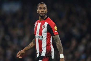 Brentford 'dan Ivan Toney Premier League maçı sırasında Manchester City ile Brentford arasında Etihad Stadyumu, Manchester, İngiltere, 20 Şubat 202