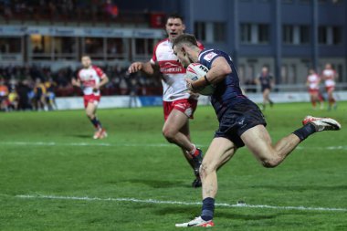 Leeds Rhinos takımından Ash Handley, 22 Şubat 202 'de İngiltere' nin Hull kenti Kingston 'da oynanan Sewell Group Craven Park' ta oynanan Betfred Süper Lig 2. Raundu 'nda 70 yarda tek başına oynadı.
