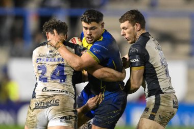 Warrington Wolves 'tan Joe Philbin, 23 Şubat 202' de Warrington, Warrington 'da oynanan Betfred Süper Lig 2. tur karşılaşmasında Nick Staveley Hull FC tarafından yenildi.