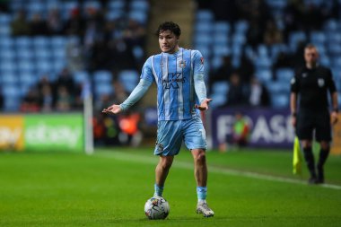 Coventry City 'den Callum O' Hare 23 Şubat 202 'de Coventry City, Coventry Building Society Arena' da Preston North End 'e karşı oynanan Gökyüzü İddia Şampiyonası maçında hareket halinde.