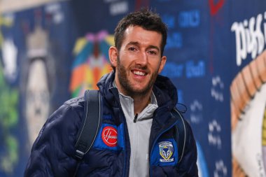 Warrington Wolves 'tan Stefan Ratchford, 23 Şubat 202' de İngiltere 'nin Warrington kentinde oynanan Warrington Wolves vs Hull FC karşılaşmasında Betfred Süper Lig 2.