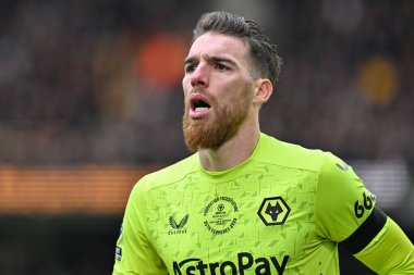 Wolverhampton Wanderers 'dan Jos S Premier League maçında Wolverhampton Wanderers, Sheffield United' a karşı Molineux, Wolverhampton, Birleşik Krallık 'ta, 25 Şubat 202 