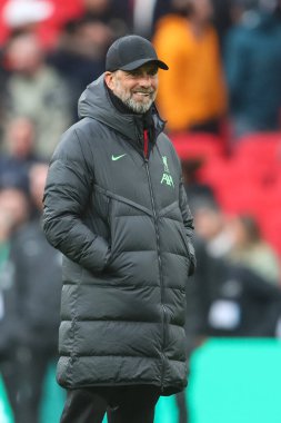 Jrgen Klopp, 25 Şubat 202 'de Wembley Stadyumu' nda oynanan Carabao Kupası final maçında Liverpool 'un antrenörlüğünü üstlendi. 