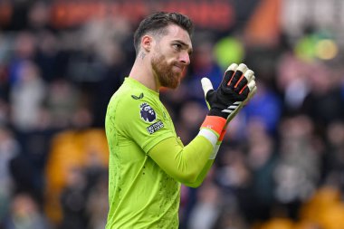 Wolverhampton Wanderers 'dan Jos S Premier League maçında Wolverhampton Wanderers, Sheffield United' a karşı Molineux, Wolverhampton, Birleşik Krallık 'ta, 25 Şubat 202 