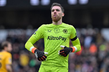 Wolverhampton Wanderers 'dan Jos S Premier League maçında Wolverhampton Wanderers, Sheffield United' a karşı Molineux, Wolverhampton, Birleşik Krallık 'ta, 25 Şubat 202 