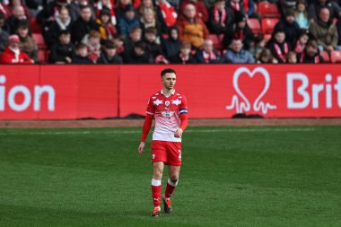 Barnsley 'den Jordan Williams 24 Şubat 202' de Oakwell, Barnsley, İngiltere 'de oynanan 1.