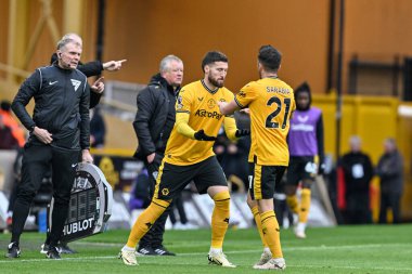 Wolverhampton Wanderers takımından Matt Doherty, Wolverhampton Wanderers - Sheffield United maçında Wolineux, Wolverhampton, İngiltere 'de 25 Şubat 202' de oynanan Premier League maçında Pablo Sarabia 'nın yerini aldı.