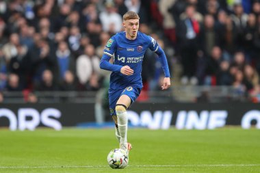 Carabao Kupası finalinde Chelsea, Liverpool 'a karşı Wembley Stadyumu, Londra, 25 Şubat 202