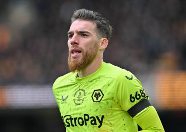 Wolverhampton Wanderers 'dan Jos S, Premier League maçında Wolverhampton Wanderers, Sheffield United' a karşı Molineux, Wolverhampton, Birleşik Krallık 'ta, 25 Şubat 202 