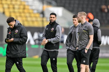Sheffield United takımından Jayden Bogle, Premier League maçında Wolverhampton Wanderers 'a karşı Molineux, Wolverhampton, Birleşik Krallık' ta 25 Şubat 202 'de oynanan maçta sahayı teftiş ediyor.