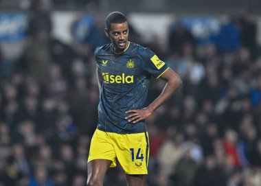 Newcastle United 'dan Alexander Isak, Birleşik Krallık' ın Blackburn Parkı 'nda oynanan 5. Raunt karşılaşmasında Blackburn Rovers' a karşı Newcastle United, 27 Şubat 202