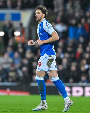 Blackburn Rovers 'dan Sam Gallagher, Birleşik Krallık' ın Blackburn Park kentinde oynanan 5. Raunt karşılaşmasında Blackburn Rovers, Newcastle United 'a karşı.