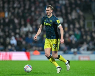 Newcastle United takımından Dan Burn, Birleşik Krallık 'ın Blackburn kentinde oynanan 5. Raund karşılaşmasında Blackburn Rovers' a karşı Newcastle United maçında...