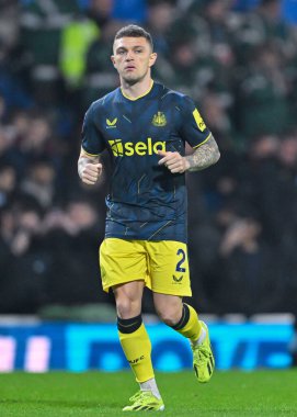 Newcastle United takımından Kieran Trippier, Birleşik Krallık 'ın başkenti Blackburn' de oynanan 5. Rauntta oynanan Blackburn Rovers - Newcastle United karşılaşmasında, 27 Şubat 202