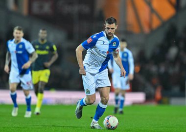 Blackburn Rovers 'dan Dominic Hyam, Birleşik Krallık' ın Blackburn kentinde oynanan 5. Raund Blackburn Rovers - Newcastle United karşılaşmasında, 27 Şubat 202