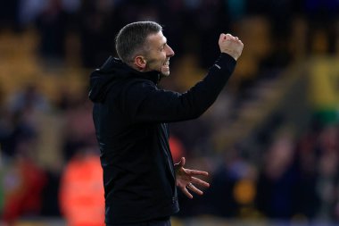 Wolverhampton Wanderers teknik direktörü Gary O 'Neill, 28 Şubat 202 tarihinde İngiltere' nin Wolverhampton kentinde oynanan ve Wolverhampton, Brighton ve Hove Albion 'a karşı oynanan 5.
