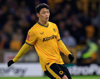 Wolverhampton Wanderers takımından Hwang Hee-Chan, Birleşik Krallık 'ın başkenti Molineux' da Wolverhampton Wanderers ve Hove Albion maçında 28 Şubat 202 tarihinde oynanan 5.
