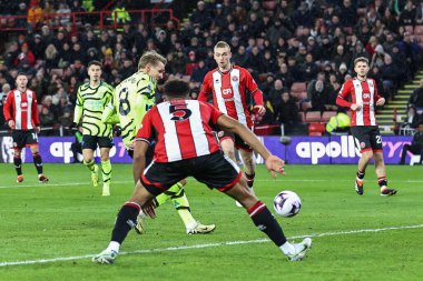 Arsenal 'den Martin Odegaard, İngiltere' nin Sheffield Lane şehrinde oynanan Premier League maçında 1-0 berabere kaldı.