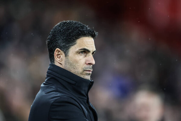 Mikel Arteta manager of Arsenal during the Premier League match Sheffield United vs Arsenal at Bramall Lane, Sheffield, United Kingdom, 4th March 202