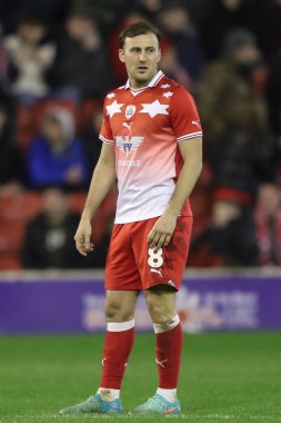 Barnsley takımından Herbie Kane 5 Mart 202 'de Oakwell, Barnsley' de Barnsley 'e karşı Bolton Wanderers maçında