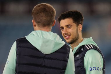 Leeds United takımından Ilia Gruev, 5 Mart 202 'de Leeds, İngiltere' deki Elland Road 'da oynanan Sky Bet Şampiyonası öncesinde oynanan maç öncesi saha denetimi sırasında Leeds United ile Stoke City karşılaşacak.