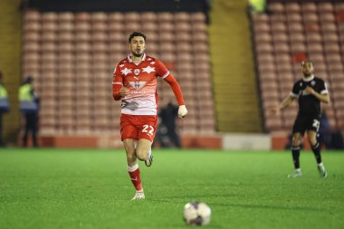 Barnsley takımından Corey O 'Keeffe, 5 Mart 202' de Oakwell, Barnsley 'de oynanan Sky Bet 1 karşılaşmasında Bolton Wanderers' a karşı.