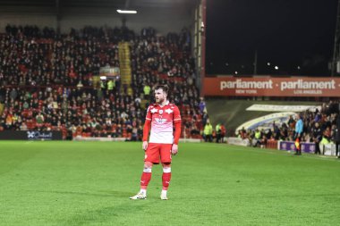 Barnsley takımından Nicky Cadden 5 Mart 202 'de Oakwell, Barnsley' de Barnsley 'e karşı Bolton Wanderers maçında