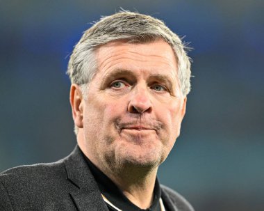 Jan Mlby, UEFA Şampiyonlar Ligi karşılaşması öncesinde Manchester City ile F.C. Kopenhag Etihad Stadyumu, Manchester, İngiltere, 6 Mart 2024