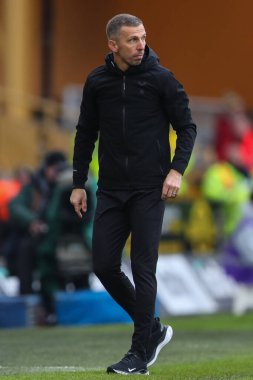 Wolverhampton Wanderers 'ın menajeri Gary O' Neil Premier League maçında Wolverhampton Wanderers Fulham 'a karşı Molineux, Wolverhampton, İngiltere, 9 Mart 202
