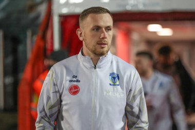 Warrington Wolves 'tan Ben Currie, 7 Mart 202' de İngiltere 'nin Hull kentindeki Kingston' daki Sewell Group Craven Park 'ta oynanan 4.