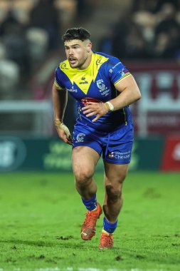 Warrington Wolves takımından Joe Philbin, 7 Mart 202 'de İngiltere' nin Hull kentinde oynanan Sewell Group Craven Park 'ta oynanan 4.