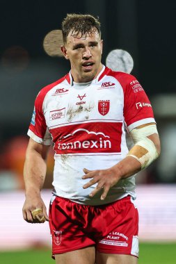 Hull KR 'dan Jai Whitbread 4. Betfred Süper Lig karşılaşmasında Hull KR, Warrington Wolves' a karşı Sewell Group Craven Park, Kingston on Hull, İngiltere, 7 Mart 202