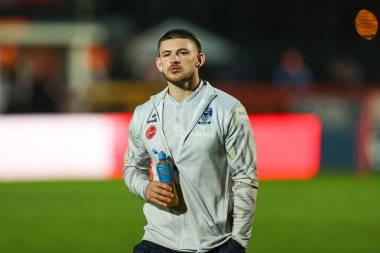 Warrington Wolves 'tan Danny Walker, 7 Mart 202' de İngiltere 'nin Hull kentindeki Kingston' da oynanan Sewell Group Craven Park 'ta oynanan 4.