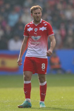 Barnsley takımından Herbie Kane 9 Mart 202 'de Oakwell, Barnsley, Barnsley' e karşı Lincoln City maçında