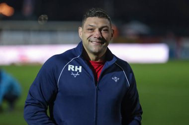 Ryan Hall of Hull KR, 7 Mart 202 'de İngiltere' nin Hull kentinde oynanan Sewell Group Craven Park 'ta oynanan 4. Betfred Süper Lig karşılaşması sırasında geldi.