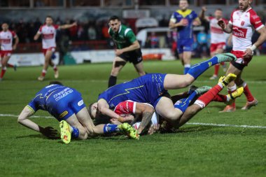 Hull KR 'dan Tyrone May, 7 Mart 202' de İngiltere 'nin Hull kenti Kingston' da oynanan Sewell Group Craven Park 'ta oynanan 4.