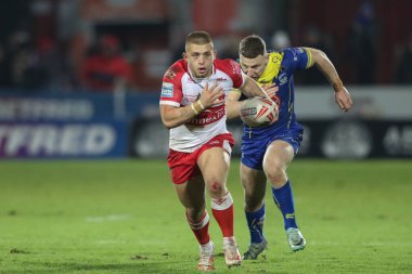 Hull KR 'dan Mikey Lewis, 7 Mart 202' de İngiltere 'nin Hull kentinde oynanan Sewell Group Craven Park' ta oynanan 4. Betfred Süper Lig karşılaşmasında ara verdi.