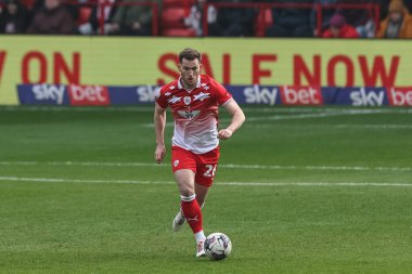 Barnsley 'den Jamie McCart 9 Mart 202' de Oakwell, Barnsley, İngiltere 'de oynanan 1.