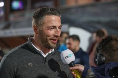 Sam Burgess Warrington Wolves 'un baş antrenörü, 7 Mart 202' de İngiltere 'nin Hull kentindeki Sewell Group Craven Park' ta oynanan 4. Betfred Süper Lig karşılaşmasında BBC Radyo 5 'e konuştu.