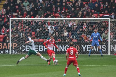 Barnsley 'den Josh Earl, 9 Mart 202' de Oakwell, Barnsley, Barnsley, İngiltere 'de oynanan 1.