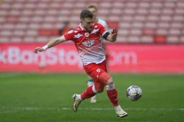 Barnsley 'den Nicky Cadden, 9 Mart 202' de Oakwell, Barnsley, İngiltere 'de oynanan 1.