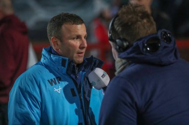 Willie Peters Hull KR 'ın baş antrenörü, 7 Mart 202' de İngiltere 'nin Hull kentinde oynanan Betfred Süper Lig 4. Maçı' nda BBC Radyo 5 'e seslendi.