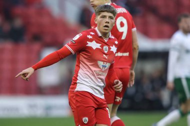 Barnsley 'den Aiden Marsh 9 Mart 202' de Oakwell, Barnsley, İngiltere 'de oynanan 1.