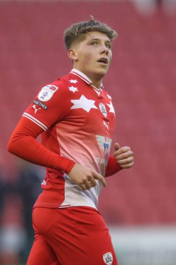 Barnsley 'den Aiden Marsh 9 Mart 202' de Oakwell, Barnsley, İngiltere 'de oynanan 1.