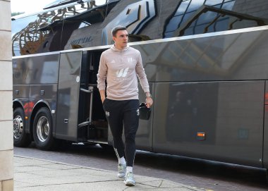 Fulham 'dan Joo Palhinha, 9 Mart 2024' te Wolverhampton Wanderers Fulham 'a karşı oynanan Premier League maçında maçtan önce geldi.