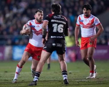 Daryl. St. Helens takımından Clark, 8 Mart 202 'de St. Helens-Salford Red Devils maçında Salford Red Devils' i savundu.