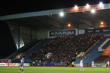 Sky Bet Ligi 1 karşılaşmasında Barnsley FC taraftarları Carlisle United 'a karşı Brunton Park, Carlisle, İngiltere, 12 Mart 202